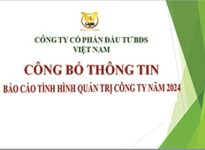 BÁO CÁO TÌNH HÌNH QUẢN TRỊ CÔNG TY NĂM 2024