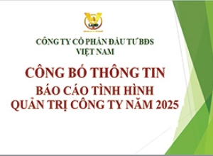 BÁO CÁO TÌNH HÌNH QUẢN TRỊ CÔNG TY NĂM 2025
